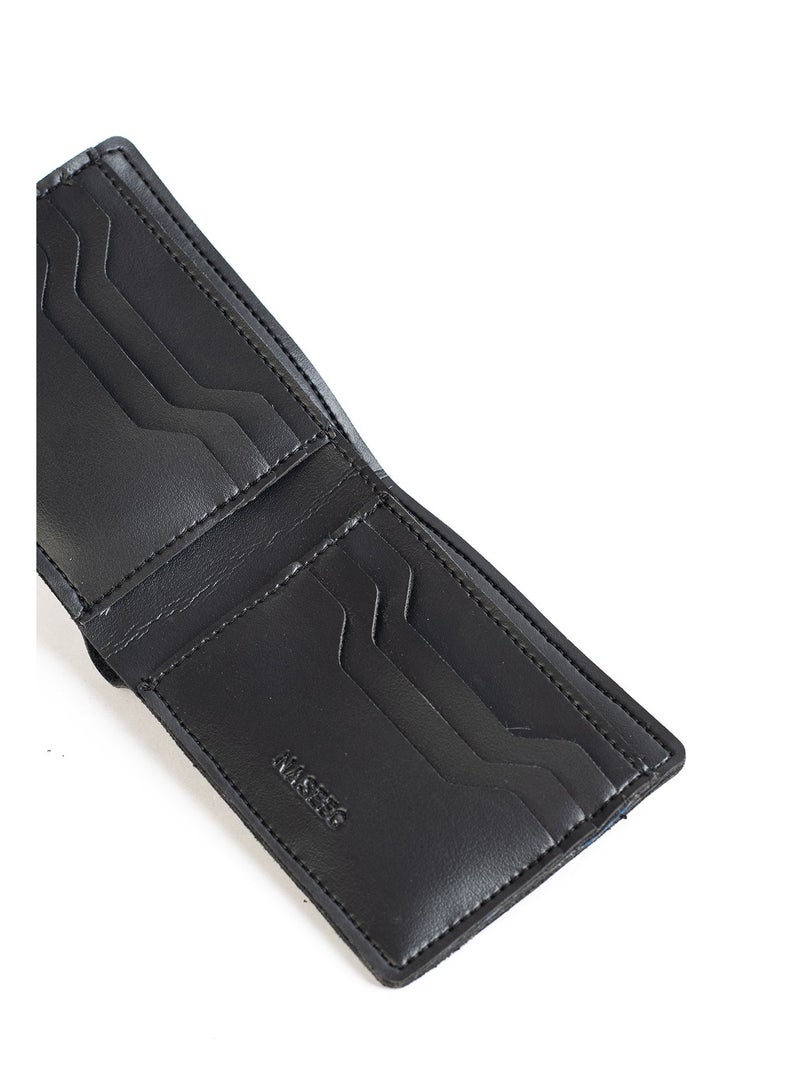 NASEEG Basic Leather Wallet From Naseeg - Black - Image 5
